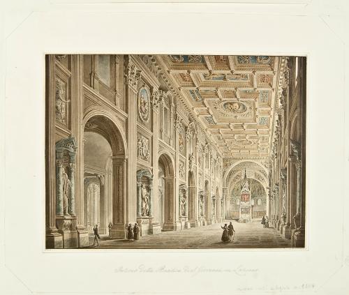 INTERNO DELLA BASILICA DI S. GIOVANNI IN LATERANO