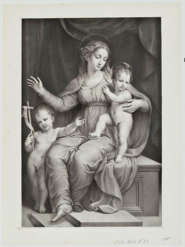 MADONNA CON BAMBINO E S. GIOVANNINO / ECCE AGNUS DEI