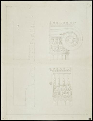 ORNATI GRECI: CAPITELLO DELL'ERETTEO DI ATENE