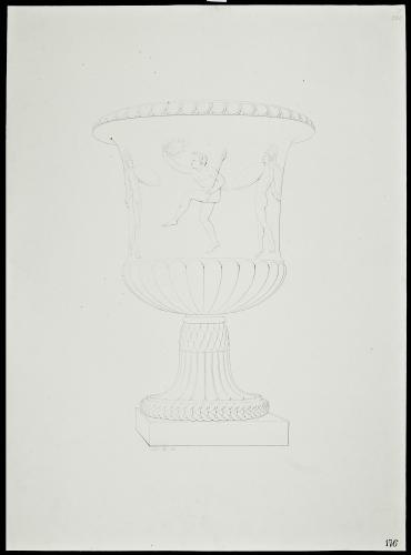 ORNATI ROMANI: VASO ROMANO A FIGURE DELLA GALLERIA DEI CANDELABRI AL MUSEO VATICANO