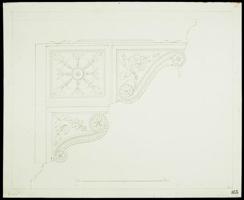 FIANCO DELLA SECONDA MENSOLA DELLA CANTORIA DELLA CANCELLATA DELLA CAPPELLA SISTINA