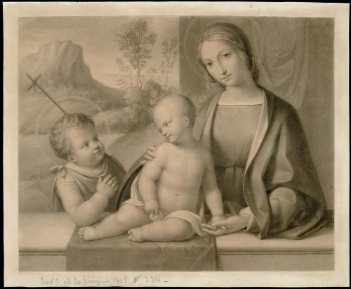 MADONNA CON BAMBINO E SAN GIOVANNINO