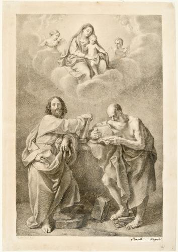 LA MADONNA CON S. TOMMASO E S. GIROLAMO