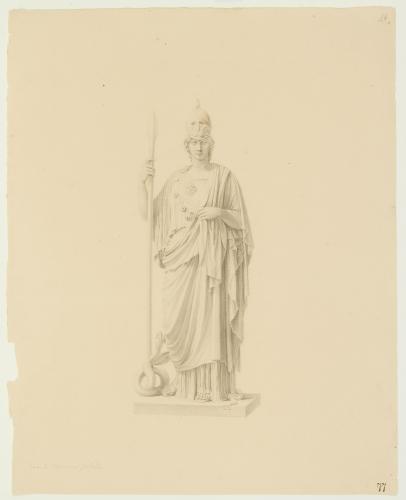 STATUA DI MINERVA POLIADE