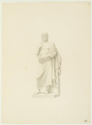 STATUA DI EURIPIDE