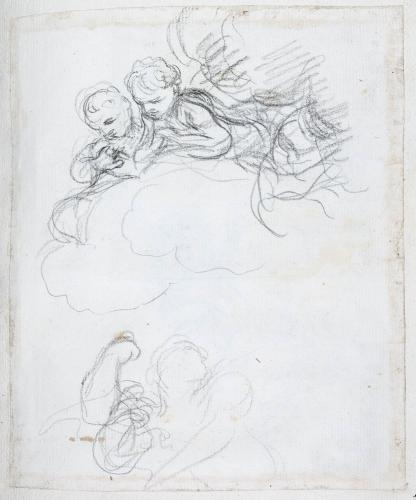 ANGELI SULLE NUVOLE; STUDIO DI FIGURA