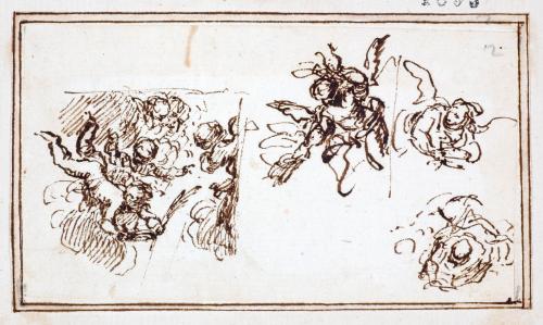 STUDI DI PUTTI; ANGELI IN VOLO