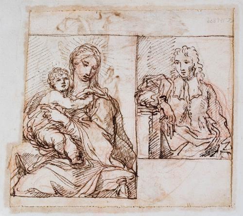 MADONNA COL BAMBINO;  RITRATTI DI PRELATO E DI GENTILUOMO