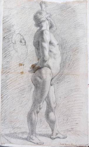 FIGURA MASCHILE NUDA