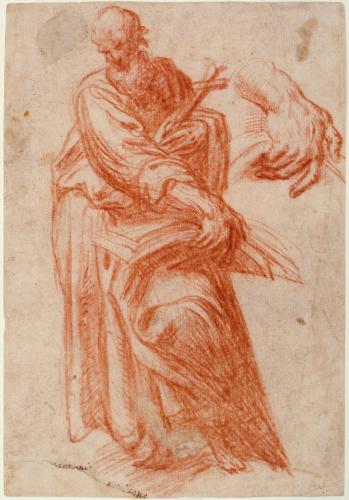 SAN FILIPPO E STUDIO DI UNA MANO PER LA MEDESIMA FIGURA