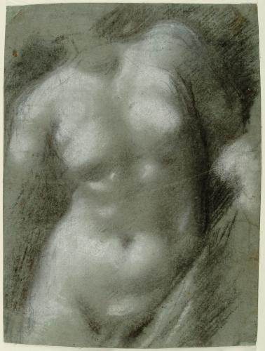 TORSO DI FIGURA FEMMINILE NUDA