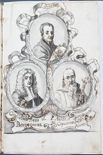 TRIPLICE RITRATTO DI GIACOMO, GUGLIELMO E ANTONIO COURTOIS