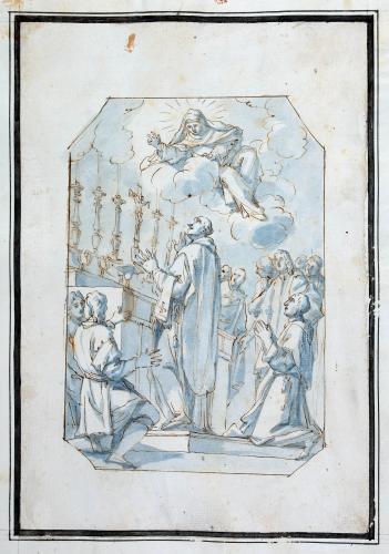 APPARIZIONE DI UNA SANTA MONACA A S. CARLO BORROMEO (?)