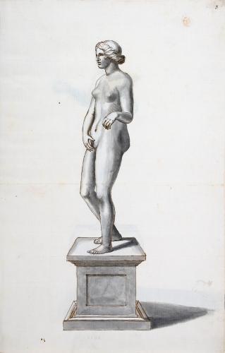 STATUETTA DI VENERE PUDICA