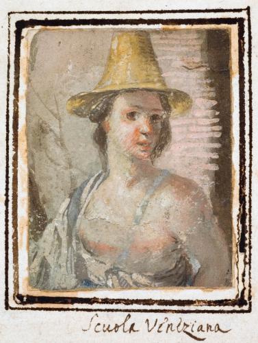 Giovane donna con il cappello