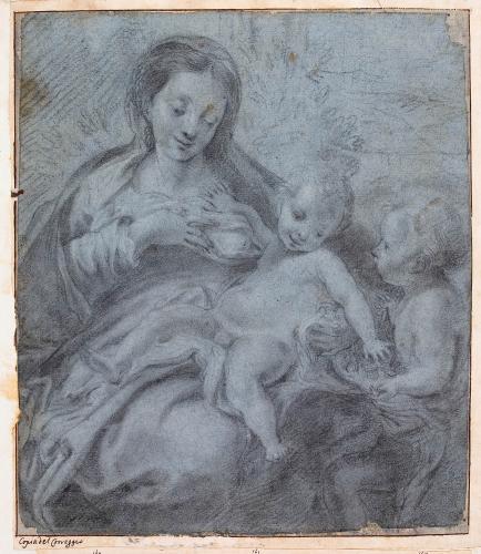 Madonna che allatta Gesù Bambino insieme a San Giovannino
