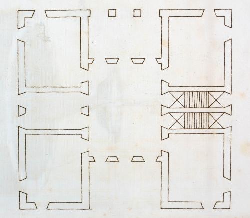 PROGETTO PER UNA VILLA STUDIO DELLA PIANTA