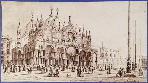 Veduta di Piazza San Marco a Venezia