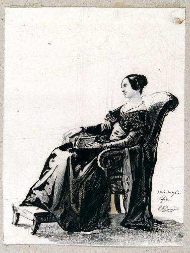 Ritratto di donna seduta