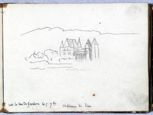 Castello di Sion sul lago di Ginevra