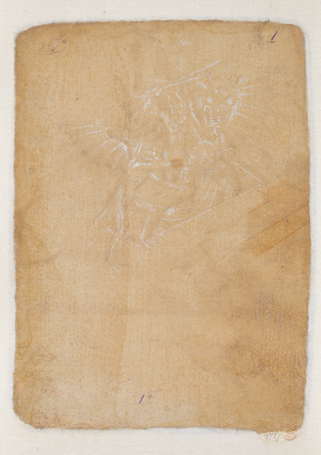 Sant’Antonio Abate nel sepolcro percosso dai demoni (tav. I)