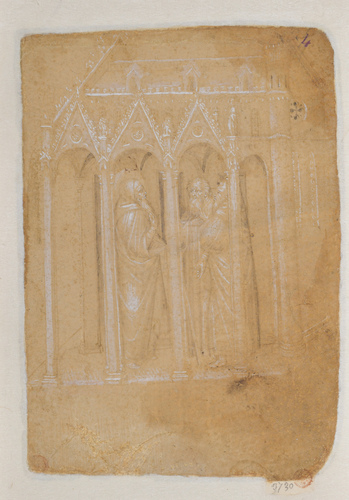 Sant’Antonio al monastero parla con i discepoli (tav. IV)