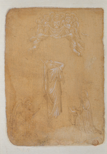 Sant'Antonio e la visione dell'animula di Paolo di Tebe, Annunciazione (tav. V)