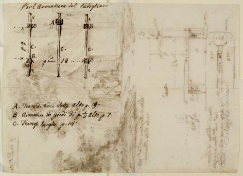 SCHIZZI PER SOSTEGNI DI PADIGLIONE