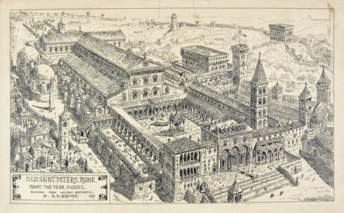 RICOSTRUZIONE DELL'ANTICA BASILICA DI S. PIETRO