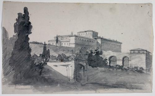 PALAZZO BARBERINI DAI GIARDINI DI VILLA LUDOVISI