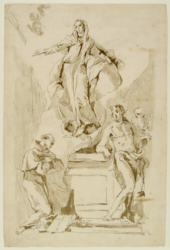 IMMACOLATA CONCEZIONE TRA S. SEBASTIANO E S. ANTONIO DA PADOVA