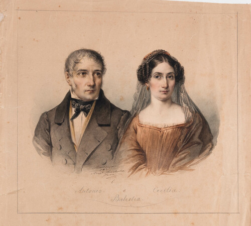 RITRATTO DI ANTONIO E CECILIA BALESTRA