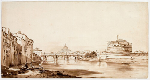 PONTE S. ANGELO CASTEL S. ANGELO S. PIETRO