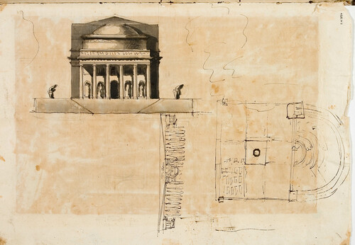 FACCIATA DI EDIFICIO NEOCLASSICO