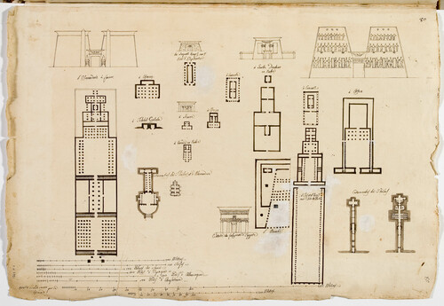 STUDI DI ARCHITETTURE EGIZIE