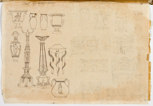 STUDI DALL'ANTICO E DI CANDELABRI