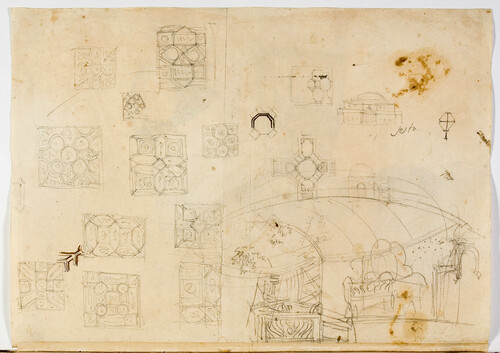 SCHIZZI ARCHITETTONICI E STUDI GRAFICI