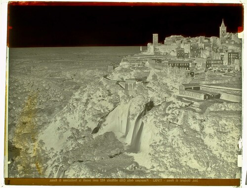 Dintorni di Roma - Tivoli - Panorama della Città edificata 462 anni avanti la fondazione di Roma.