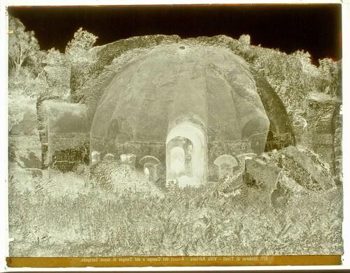 Dintorni di Tivoli - Villa Adriana - Avanzi del Canope e del Tempio di Giove Serapide.