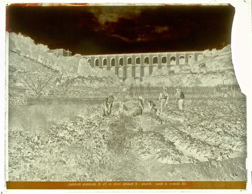 Dintorni di Roma - Ariccia - Il Viadotto, eretto da Pio IX (Architetto Bertolini).