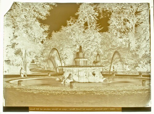 Roma - Villa Borghese - Fontana dei Cavalli Marini