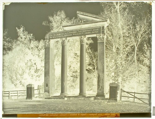 Roma. Villa Borghese - Tempio di Antonio a Faustina (imitazione dall'Antico)