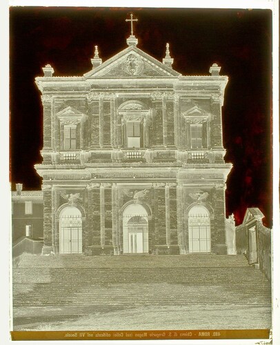 Roma - Chiesa di S. Gregorio Magno (sul Celio) edificata nel VII Secolo