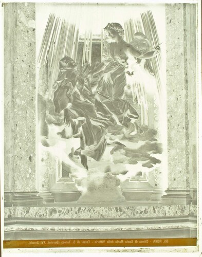 Roma - Chiesa di Santa Maria della Vittoria - Estasi di Sanata Teresa (Bernini, XVI Secolo).