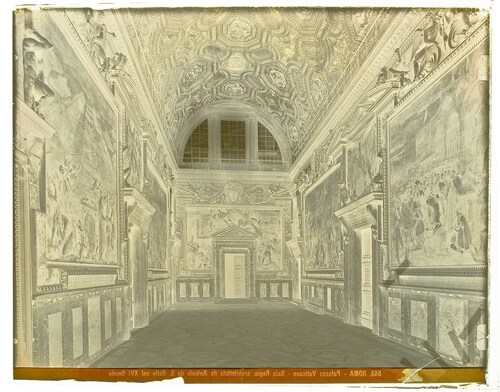 Roma - Palazzo Vaticano - Sala Regia, architettata da Antonio da S. Gallo nel XVI Secolo