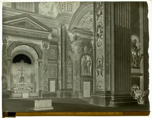 Roma - Basilica di S. Pietro in Vaticano - Interno - Parte laterale, destra
