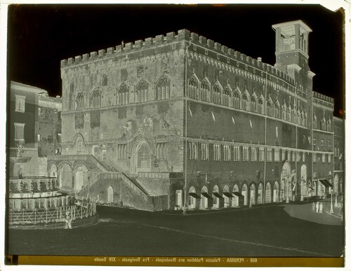 Perugia - Palazzo Pubblico ora Municipale - Fra Bevignate - XIV Secolo