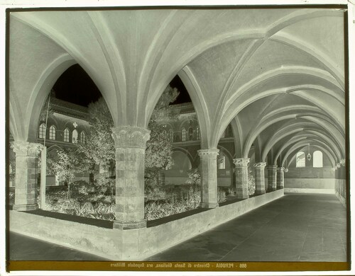 Perugia - Chiostro di Santa Giuliana, ora Ospedale Militare