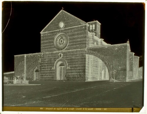 Assisi - Chiesa di S. Chiara - Opera di Fra Filippo da Campello - 1100