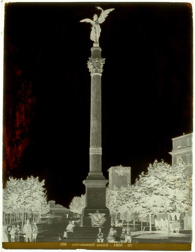 Roma - Colonna Commemorativa - 1895